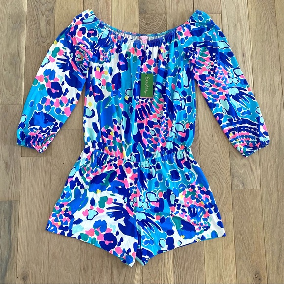 Lilly Pulitzer Lana Romper - Picture 2 of 10